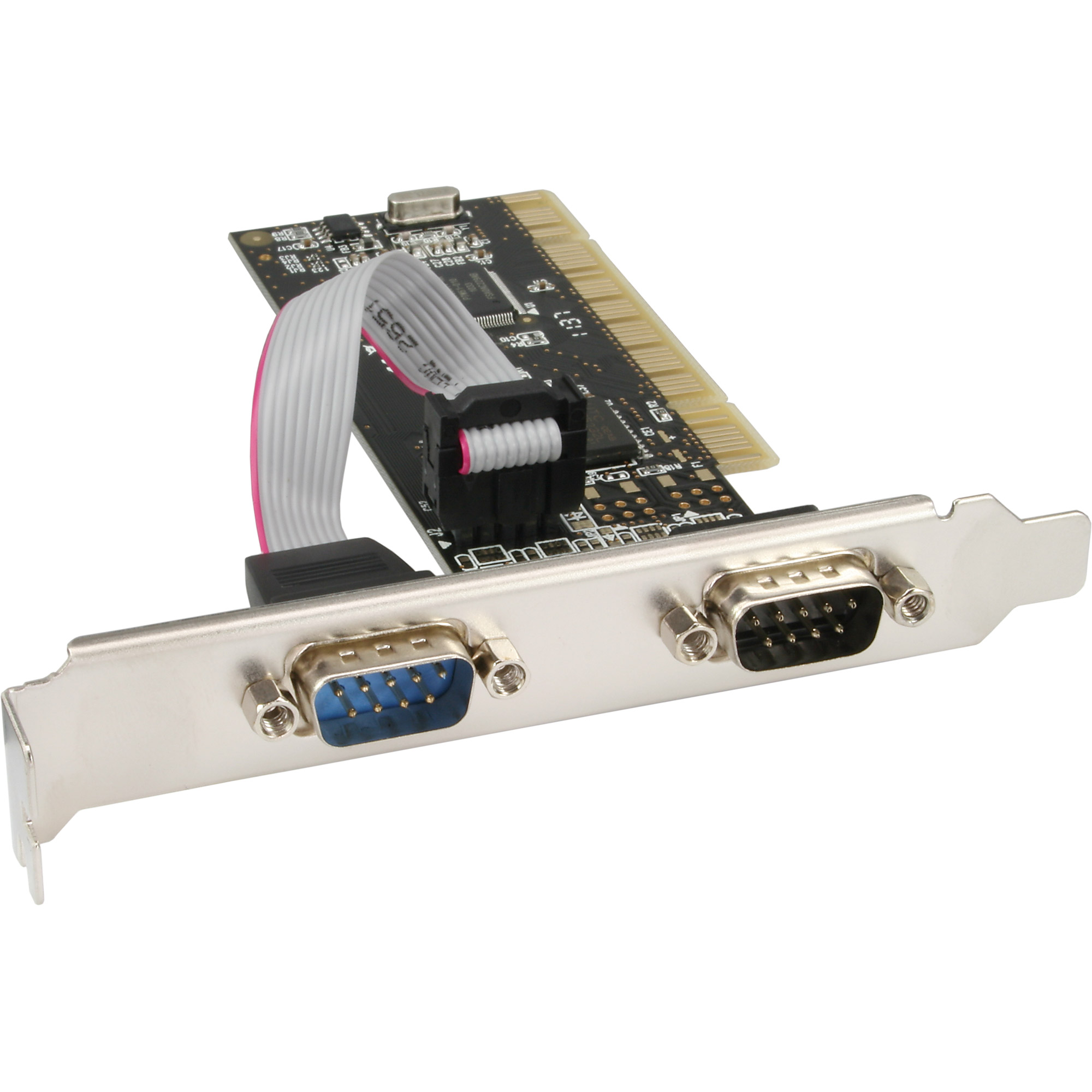 Inline® Schnittstellenkarte, 2x 9pol seriell, PCI