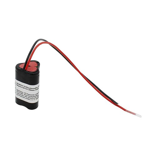 Notleuchtenakku NiMH 3,6V 1500mAh D1x3 Mignon AA mit 200mm Kabel Notleuchtenakku NiMH 3,6V 1500mAh D1x3 Mignon AA mit 200mm Kabel