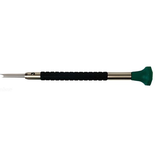 Swisotech - Uhrmacher Schraubendreher Schlitz 2,5mm grün