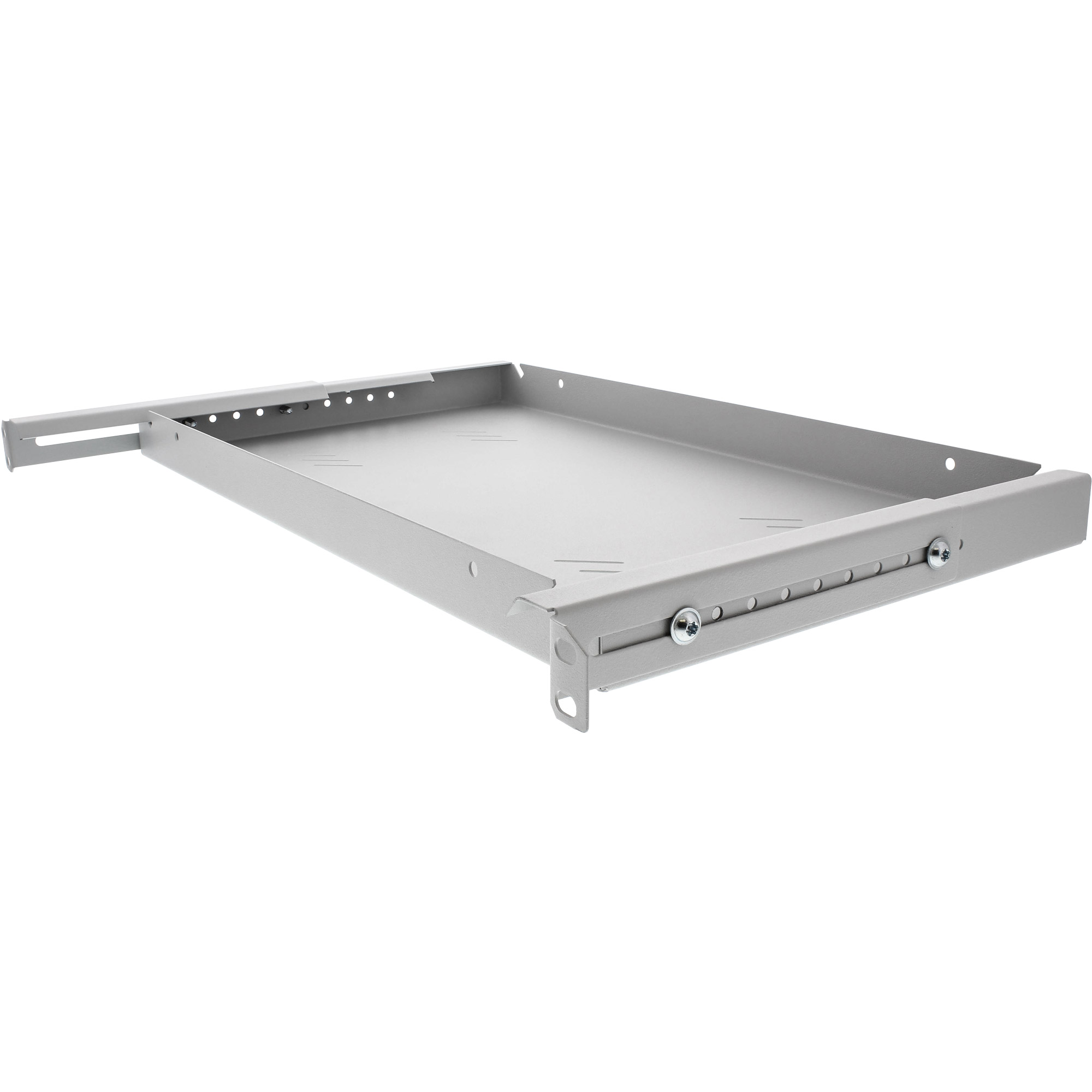 Triton RAC-UP-550-A4 19" Fachboden 1HE, 550mm, 80kg, grau