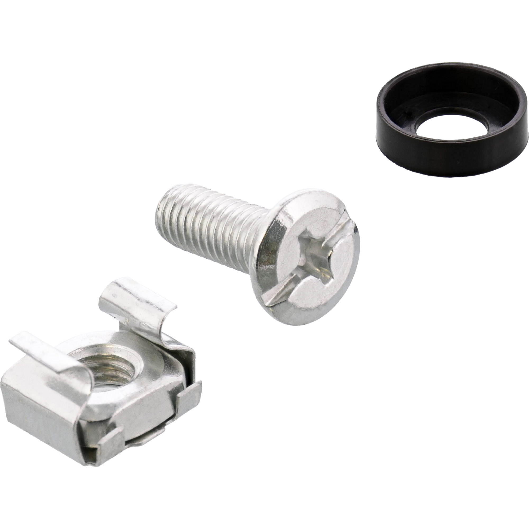 Inline® 19" Kabelführungspanel, 9 KunststoffBügel abnehmbar, RAL 9005, schwarz