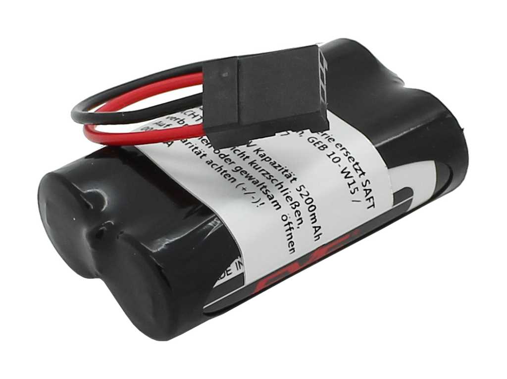 Speicherbatterie 3,6V ersetzt SAFT 2LS14500 3.6V 5.2Ah, GEB 10-W15 / Ref. 2484 / F087867 Speicherbatterie 3,6V ersetzt SAFT 2LS14500 3.6V 5.2Ah, GEB 10-W15 / Ref. 2484 / F087867