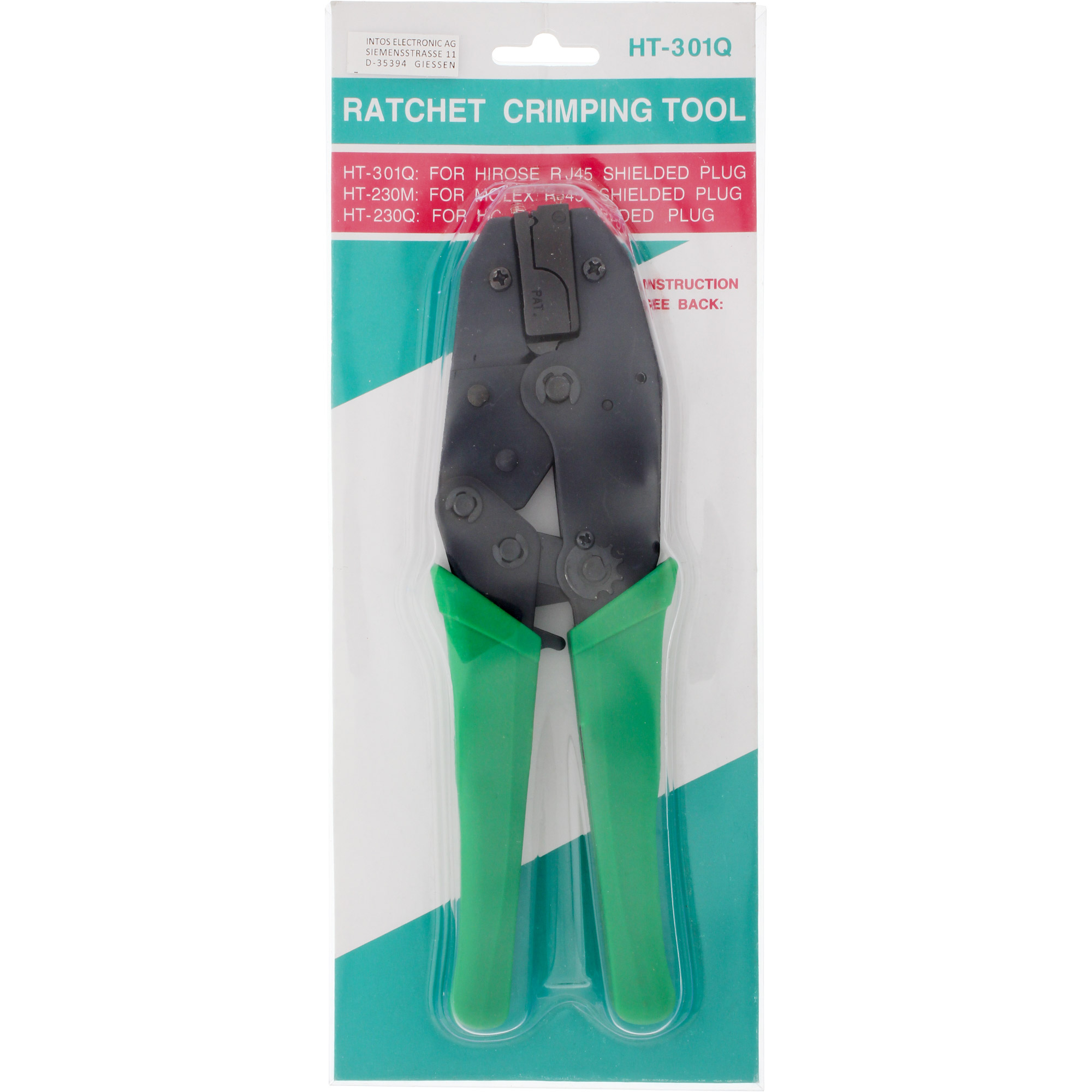 Inline® Crimpzange, für RJ45 Stecker (Hirose kompatibel)