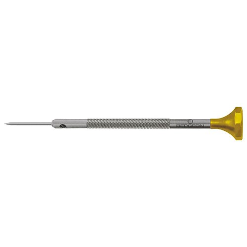 Bergeon - Uhrmacher Schraubendreher 30081-080 Schlitz 0,8mm Gelb