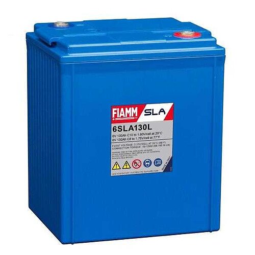 Fiamm 6SLA130L 6V 130Ah (10hr) Fiamm 6SLA130L 6V 130Ah (10hr)