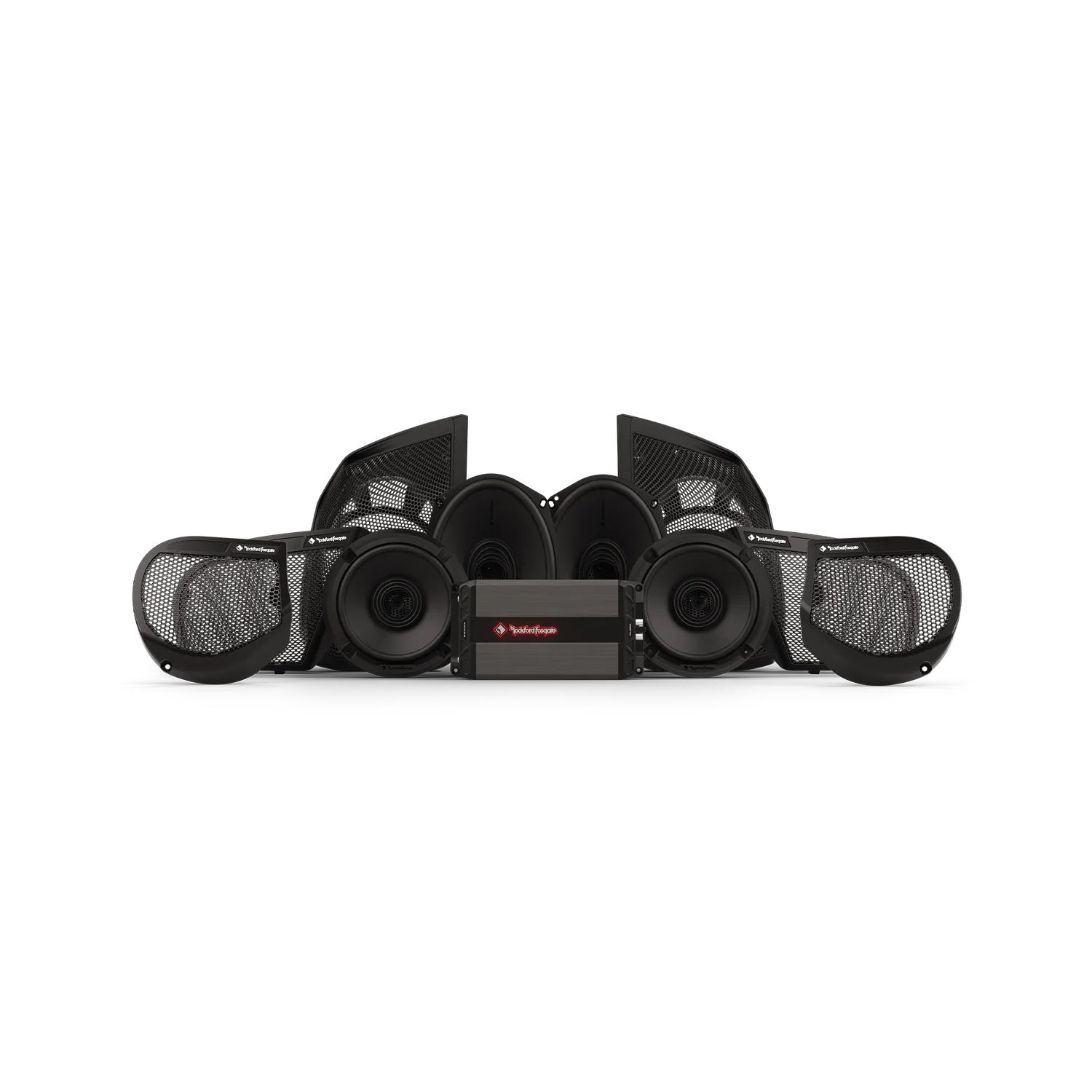 Rockford Fosgate HD24-STG3 Harley-Davidson Motorrad-Komplettset