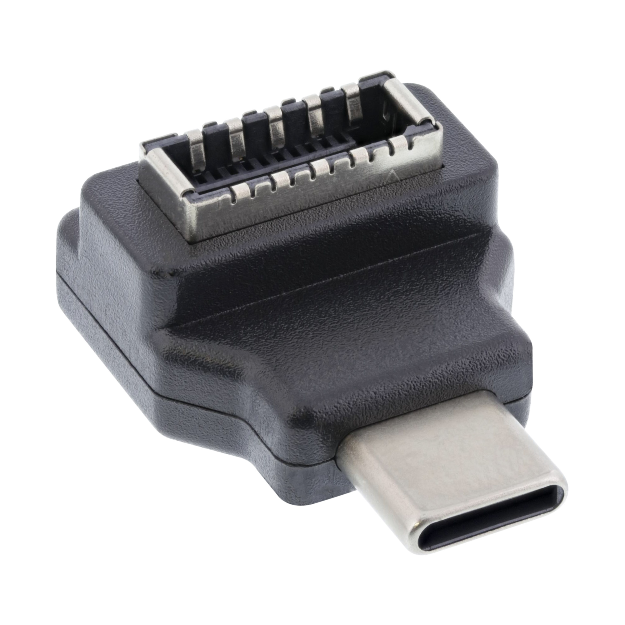 Inline® USB 3.2 Adapter, USB-C Stecker zu intern USB-E Frontpanel Buchse Inline® USB 3.2 Adapter, USB-C Stecker zu intern USB-E Frontpanel Buchse