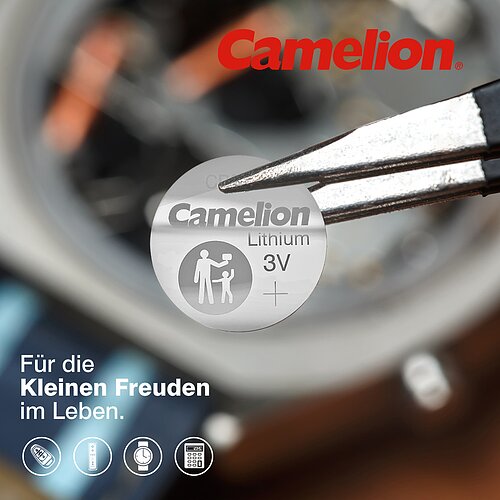 Camelion CR2032 Lithium Knopfzelle 3V - 1 Batterie