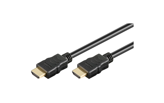 HDMI-Kabel, High Speed, mit Ethernet, 4K/60Hz, schwarz, 10m