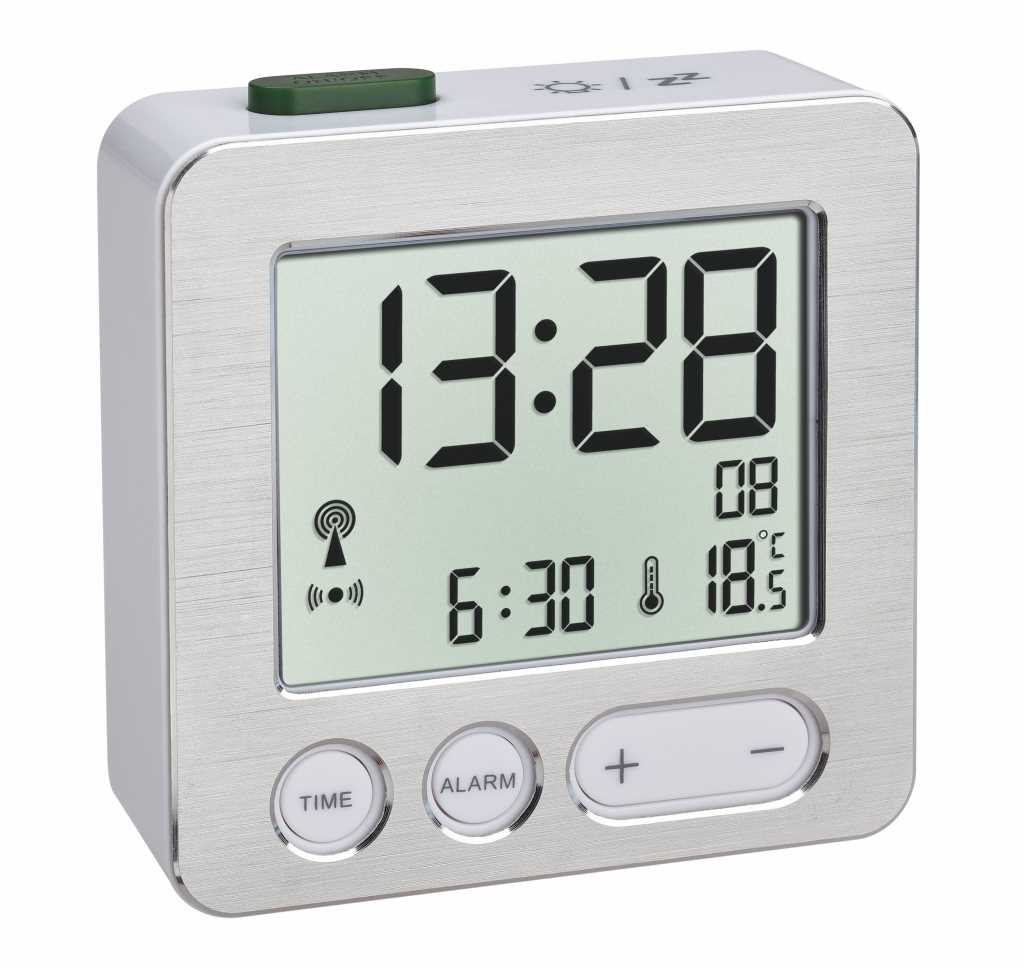 Funk-Wecker mit Temperatur 60.2545.54