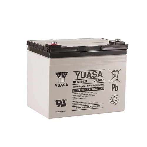 Yuasa REC36-12I 12V 36Ah zyklenfest Yuasa REC36-12I 12V 36Ah zyklenfest