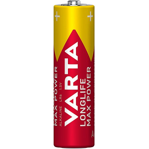 4x Varta Longlife Max Power AA Mignon LR6 Alkaline Batterie