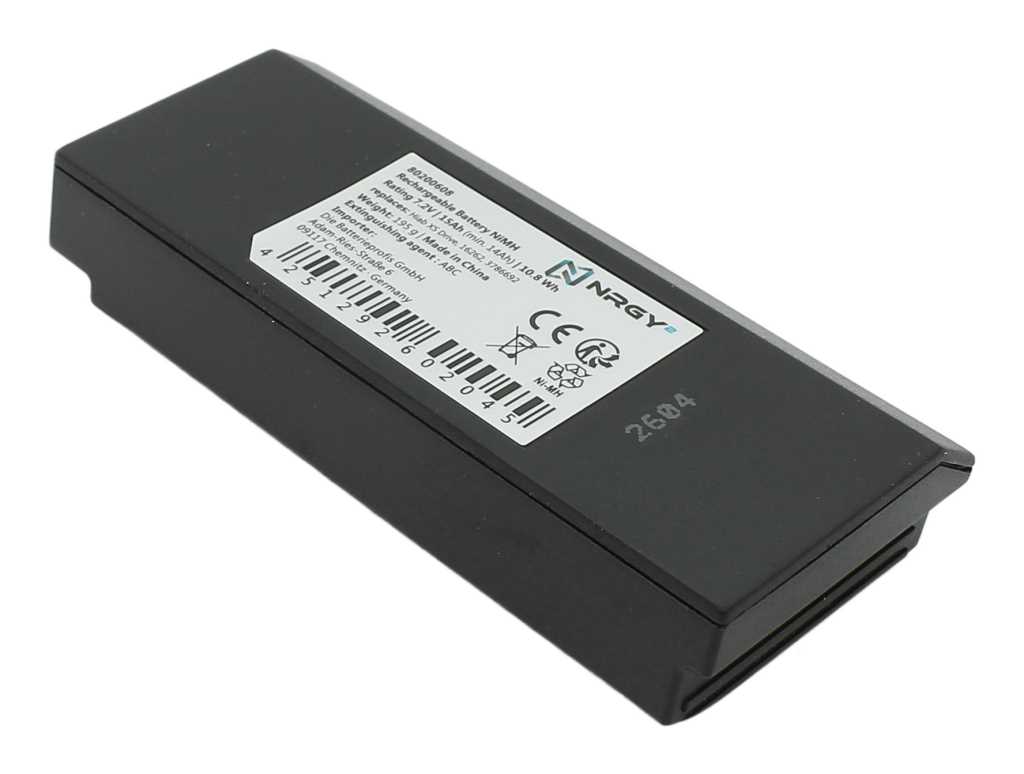 Kranakku NiMH 7,2V 1500mAh passend für: Hiab XS Drive, 16262, 3786692