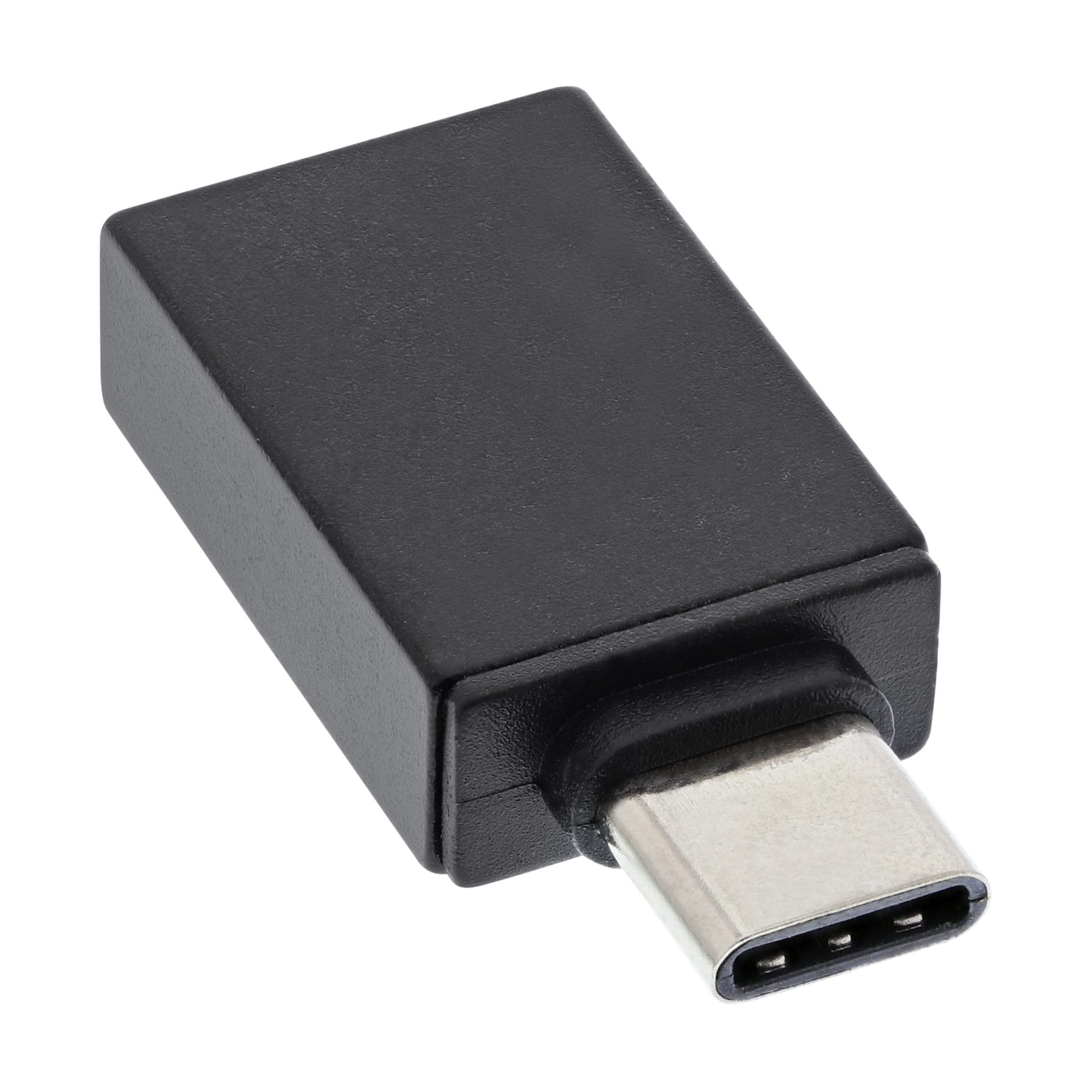 Inline® USB 3.2 Gen.2 Adapter, USB-C Stecker an USB A Buchse, OTG