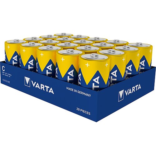 20x Varta Longlife Power Baby C LR14 Alkaline