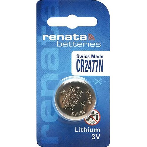 Renata CR2477N Lithium Knopfzelle mit Absatz CR 2477