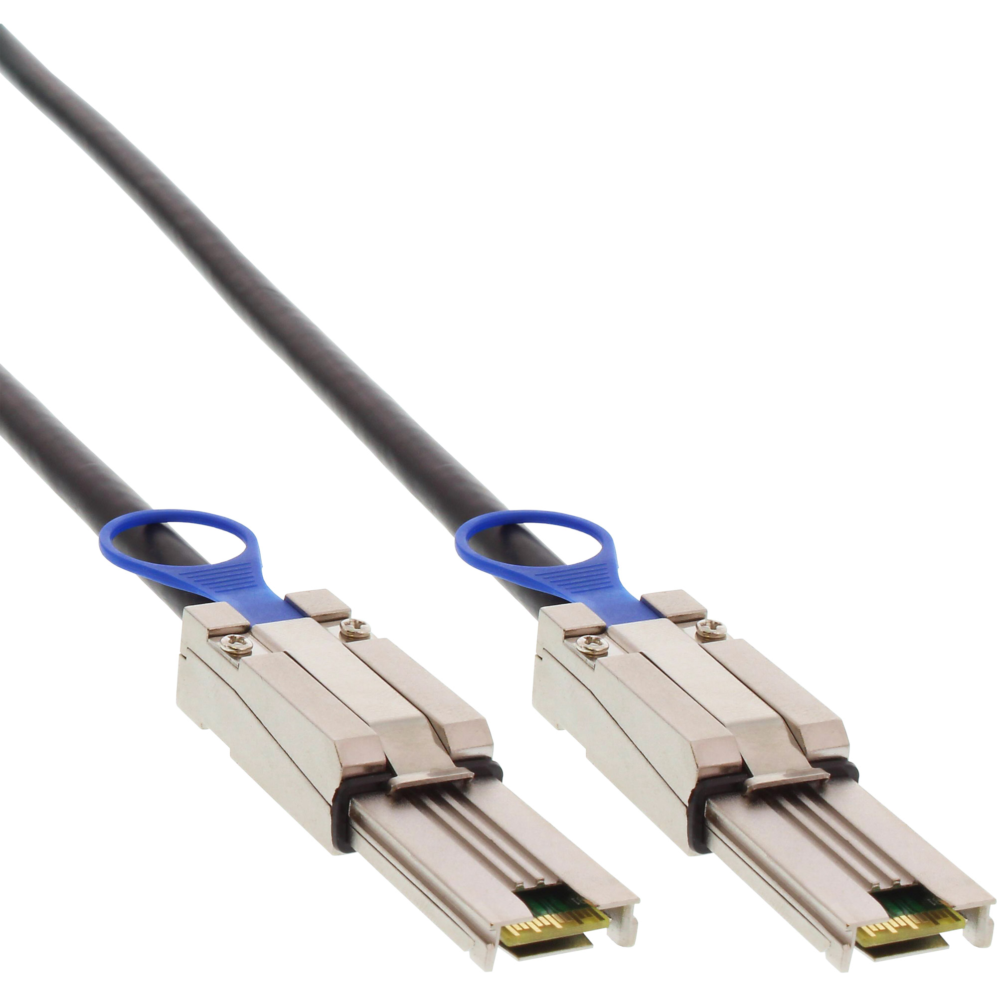 Inline® SAS Anschlusskabel, Mini-SAS SFF-8088 an Mini-SAS SFF-8088, 0,5m