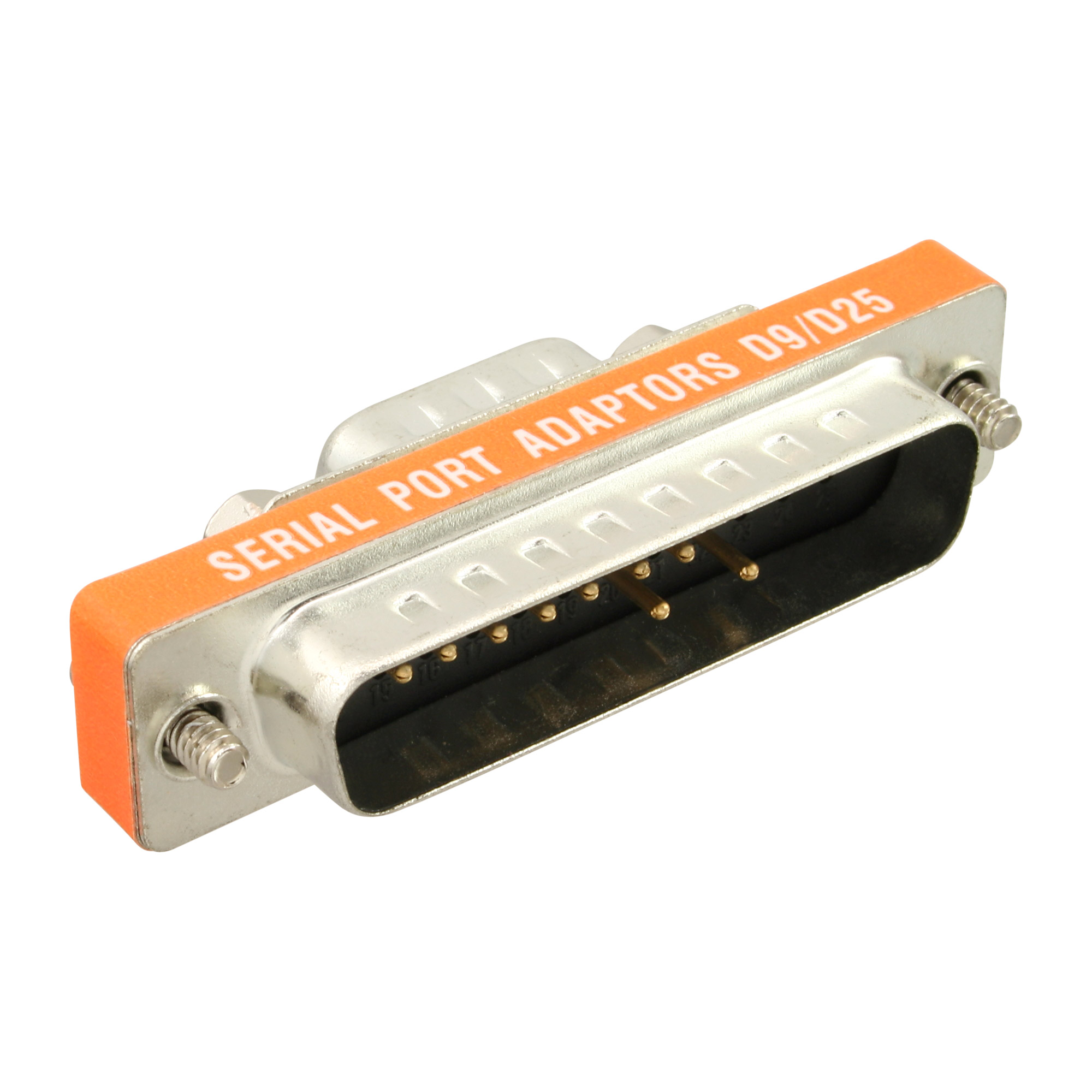 Inline® AT-Adapter, 9pol Sub D Stecker an 25pol Sub D Stecker, kurz