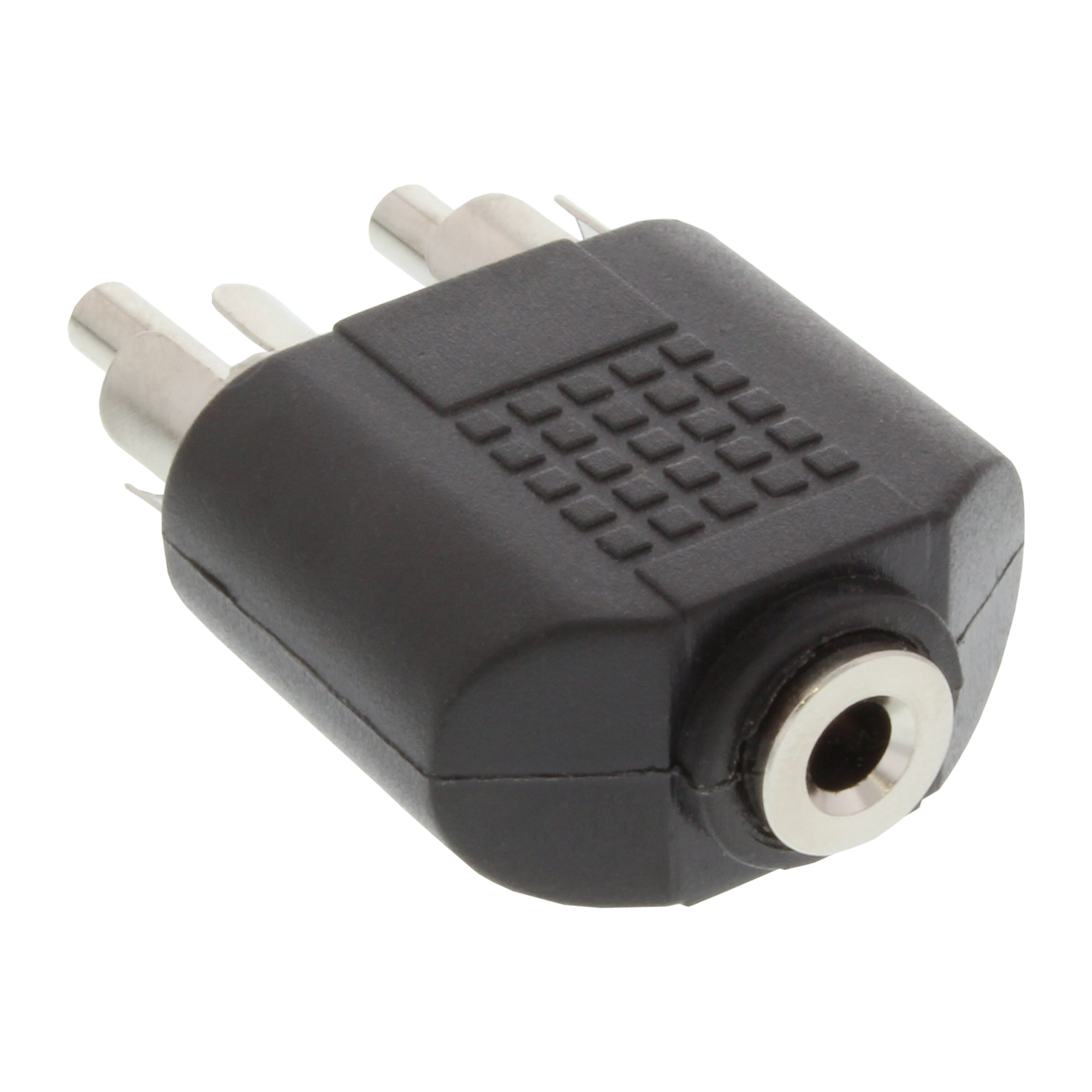 Inline® Audio Adapter, 3,5mm Klinke Buchse Stereo an 2x Cinch Stecker Inline® Audio Adapter, 3,5mm Klinke Buchse Stereo an 2x Cinch Stecker