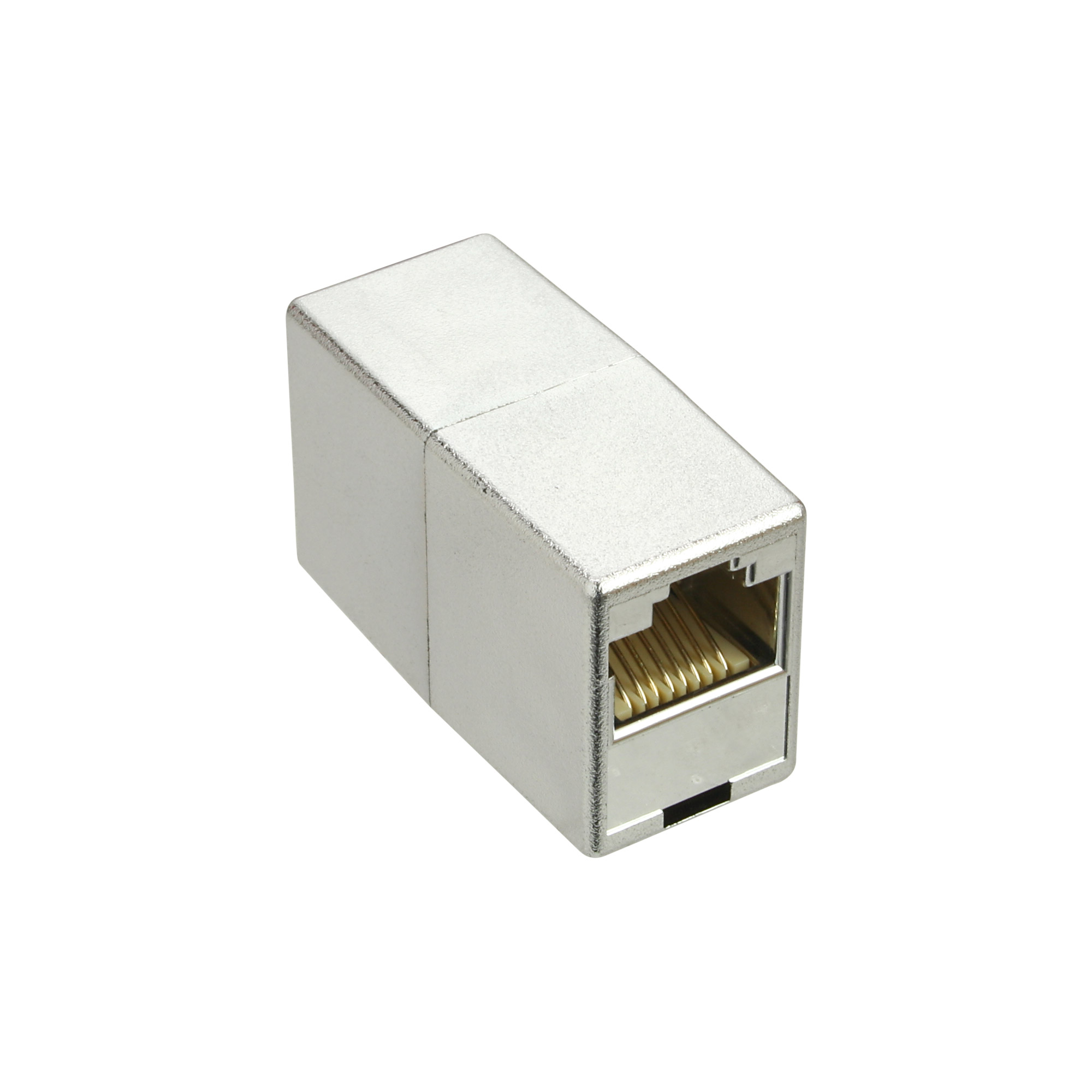 Inline® Cat.5e Patchkabelkupplung 2x RJ45 Buchse, metallisiert geschirmt Inline® Cat.5e Patchkabelkupplung 2x RJ45 Buchse, metallisiert geschirmt