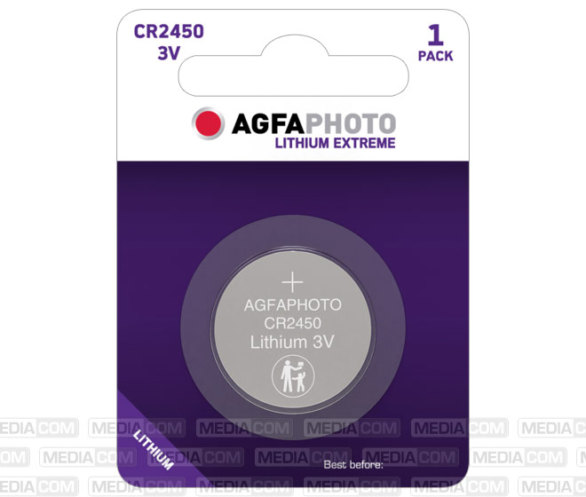 Batterie Lithium, Knopfzelle, CR2450, 3V Batterie Lithium, Knopfzelle, CR2450, 3V