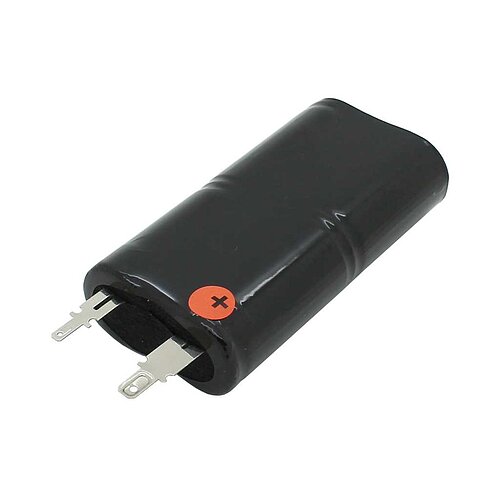 Notleuchtenakku NiMH 4,8V 3000mAh L2x2 Sub-C mit Faston-Anschluss passend für Zumtobel 04797089