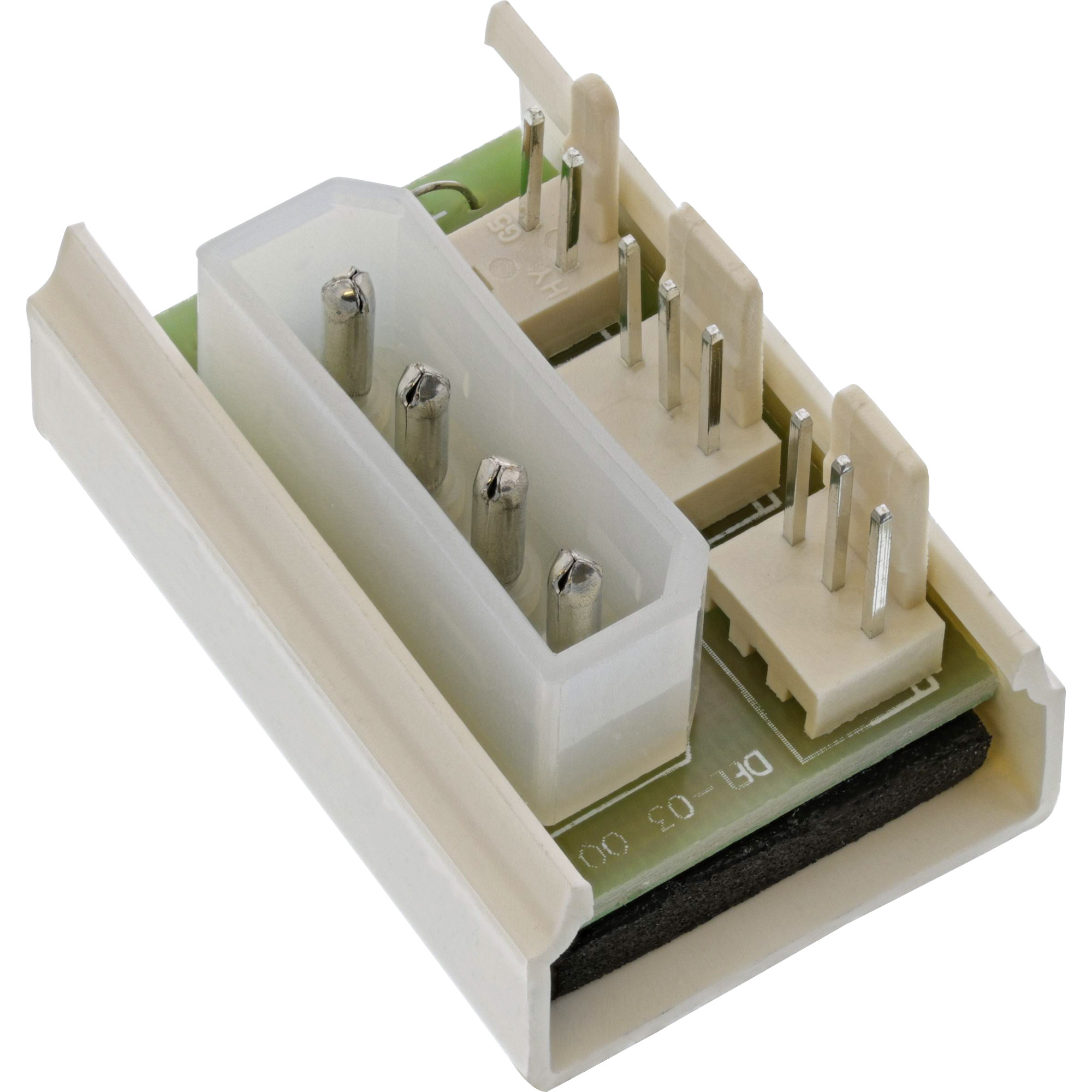 Inline® Lüfter Power Adapterplatine, 1x 13,34cm (5,25") zu 2x Lüfter