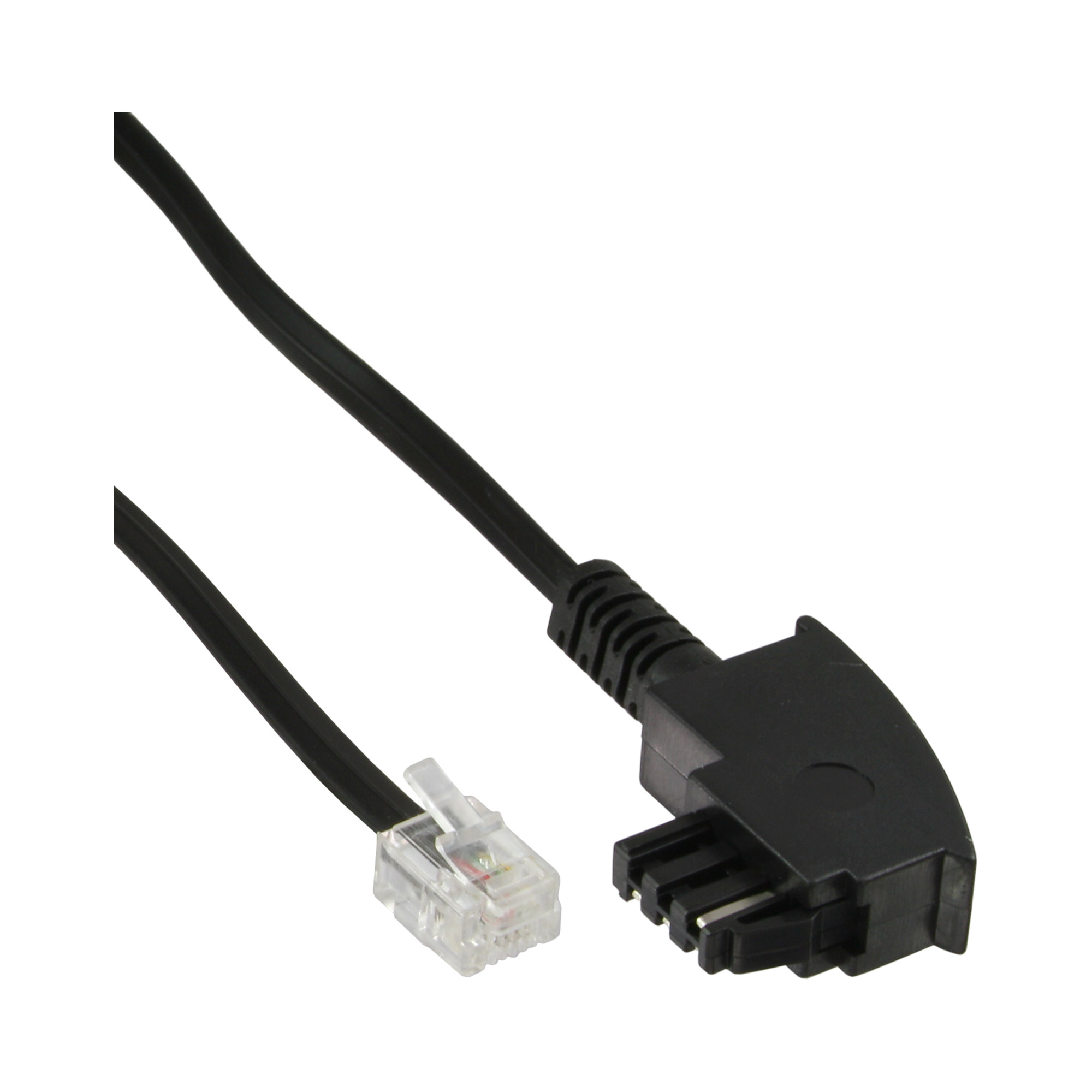Inline® TAE-F Kabel, für Telekom/Siemens-geräte, TAE-F ST an RJ11 ST, 1m