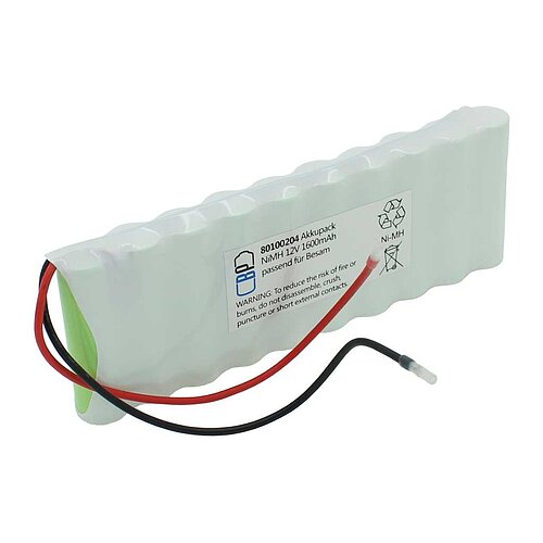 Akku für Türsteuerung NiMH 12V 1600mAh passend für Besam