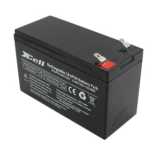 XCELL LiFePO4 LFP1212S 12,8V 12Ah 153,6Wh