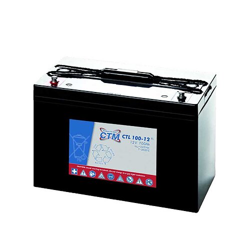CTM CTL100-12 12V 100Ah Long Life