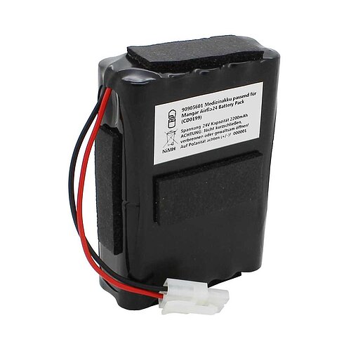 Medizinakku NiMH 24V 2000mAh passend für Mangar Airflo24 Battery Pack (CD0199) Medizinakku NiMH 24V 2000mAh passend für Mangar Airflo24 Battery Pack (CD0199)