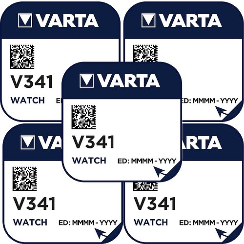 5x Varta SR714SW 341 Silberoxid Batterie 1,55V