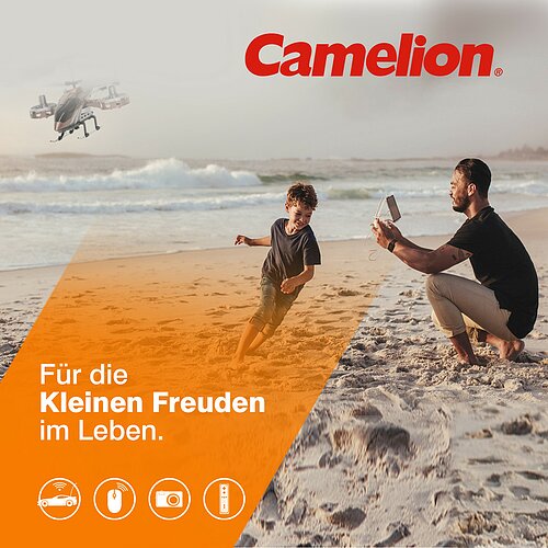 2x Camelion NiMH AA Mignon 2700mAh HR6 Classic Akku mit Aufbewahrungsbox