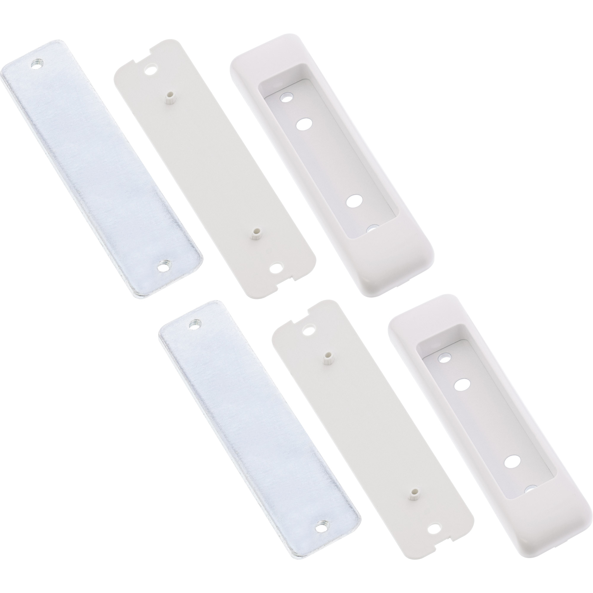 Inline® Slatwall Befestigungskit, für Tischhalterung Panel, 2er Set
