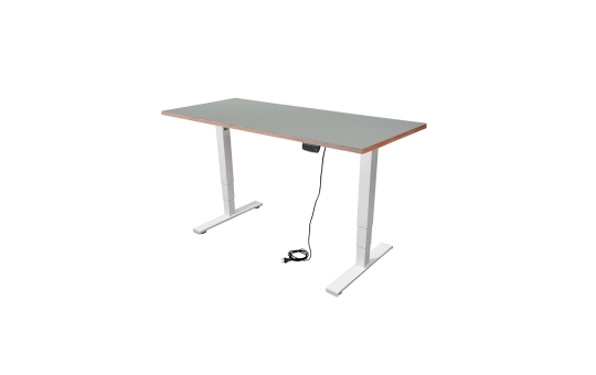 Schreibtisch imstande, business-w + Platte 140x60cm Ash Schreibtisch imstande, business-w + Platte 140x60cm Ash