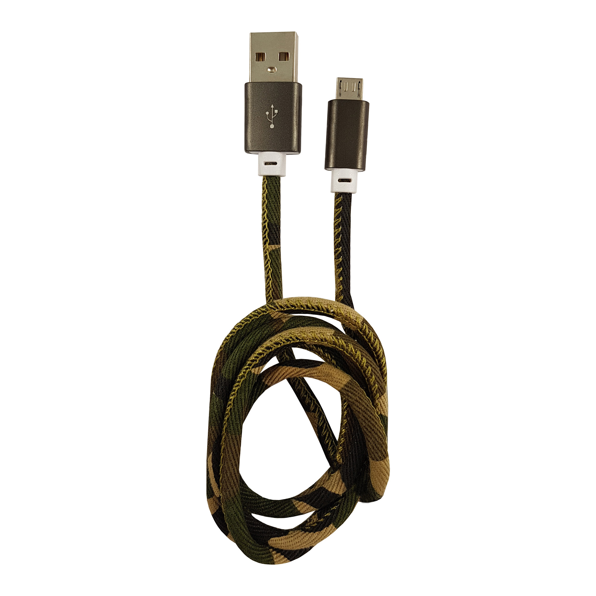 LC-Power LC-C-USB-MICRO-1M-5 USB A zu Micro-USB Kabel, Camouflage grün, 1m LC-Power LC-C-USB-MICRO-1M-5 USB A zu Micro-USB Kabel, Camouflage grün, 1m