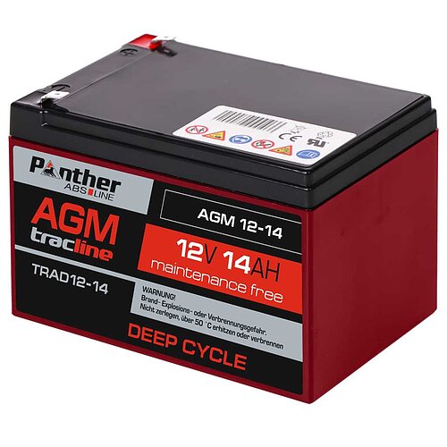 Panther tracline AGM Deep Cycle 12V 14Ah Panther tracline AGM Deep Cycle 12V 14Ah