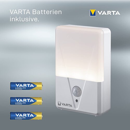 Varta Nachtlicht Motion Sensor 16624 - inkl. Batterien