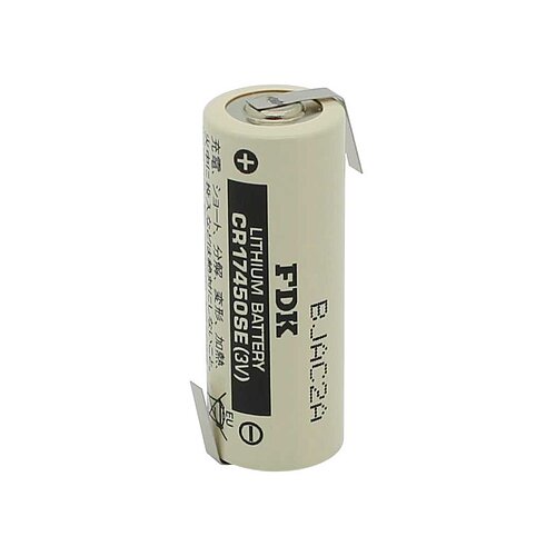 FDK / Sanyo Lithium CR17450SE 3V mit Lötfahne Z-Form FDK / Sanyo Lithium CR17450SE 3V mit Lötfahne Z-Form
