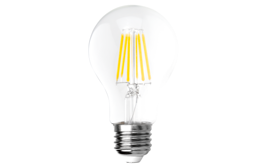 LED Filament Glühlampe McShine ''Filed'', E27, 8W, 1055 lm, warmweiß, klar