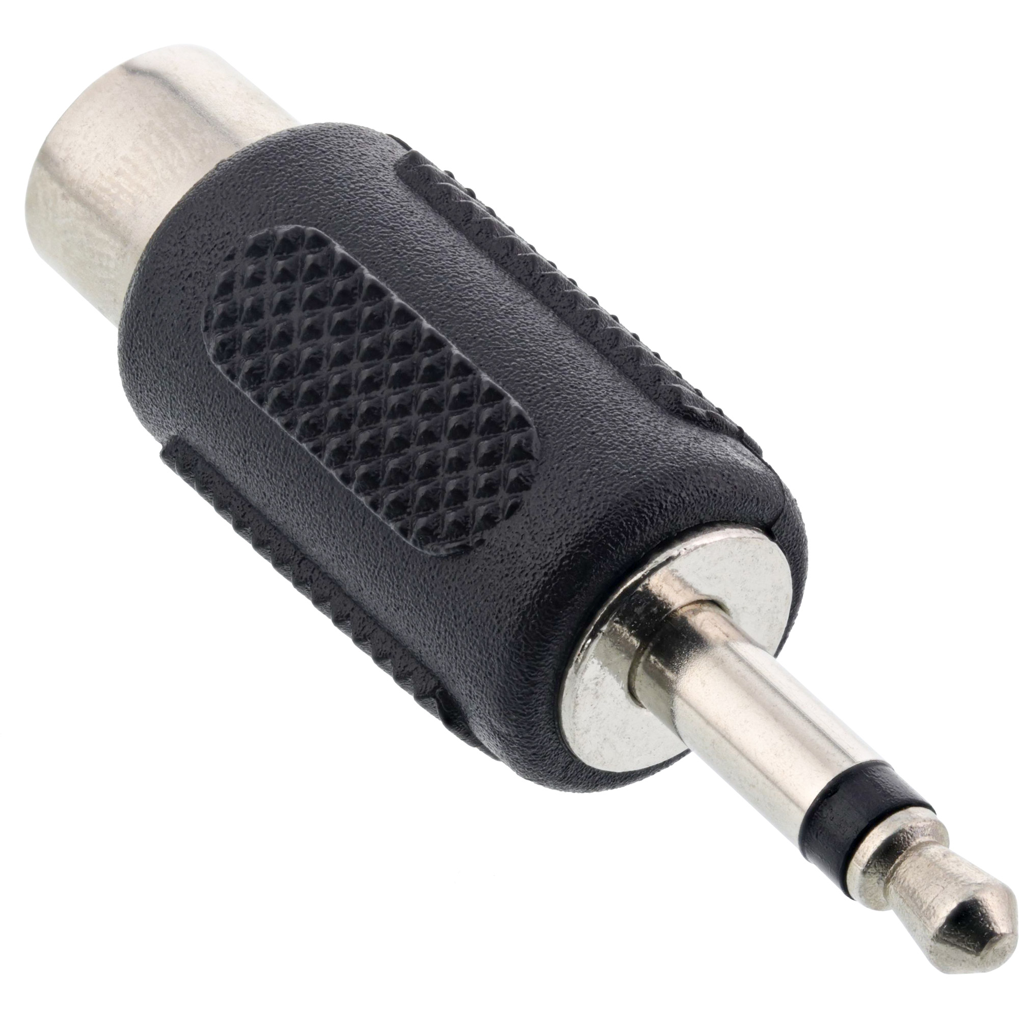 Inline® Audio Adapter, 3,5mm Klinke Stecker an 1x Cinch Buchse, Mono