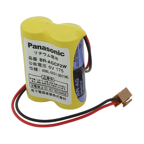 Speicherbatterie 6V ersetzt Panasonic BR-AGCF2P