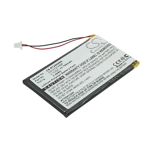 Ersatzakku LiPoly 3,7V 700mAh ersetzt Rapoo C010721HSP