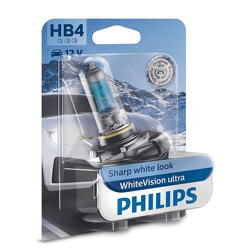 Philips HB4 12V 51W P22d WhiteVision Ultra 1 Stück