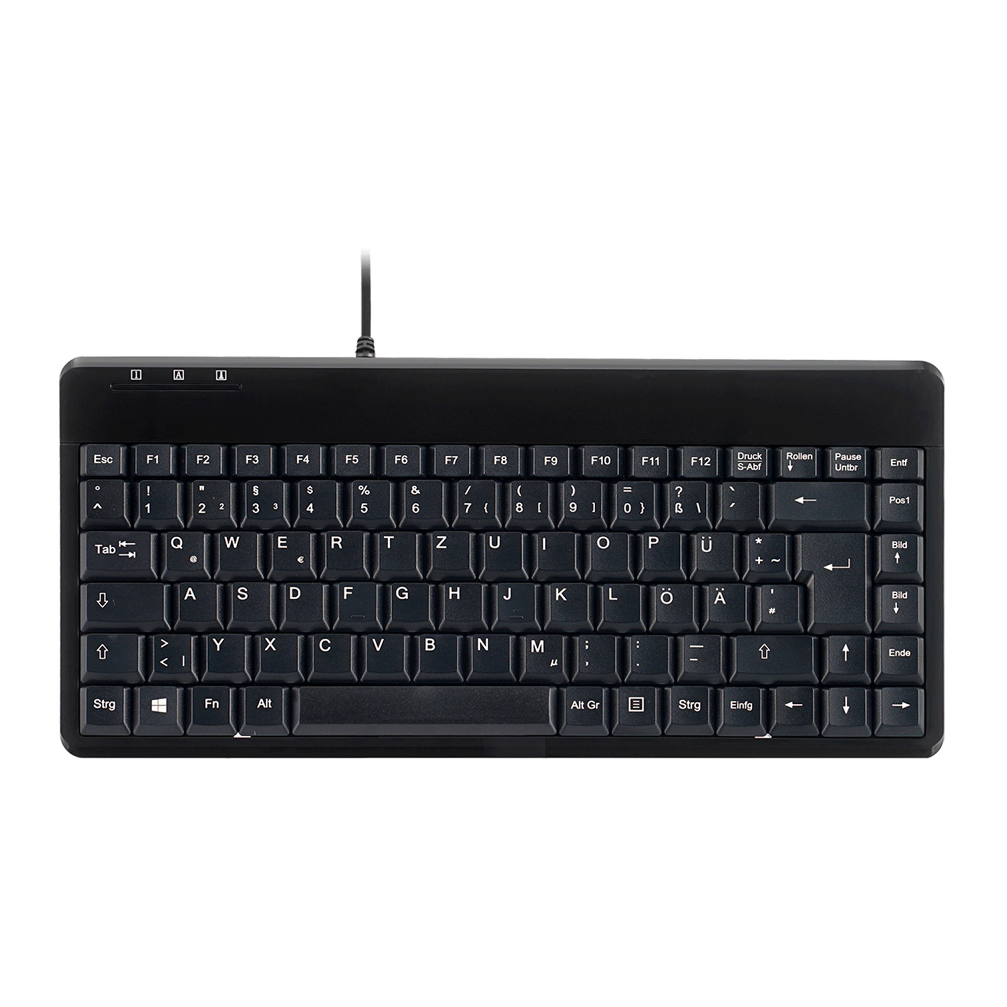 Perixx PERIBOARD-409 U, DE, Mini USB-Tastatur, schwarz Perixx PERIBOARD-409 U, DE, Mini USB-Tastatur, schwarz