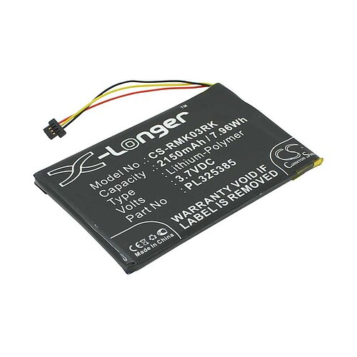 Ersatzakku LiPoly 3,7V 2150mAh ersetzt Razer Turret Gaming Lapboard Ersatzakku LiPoly 3,7V 2150mAh ersetzt Razer Turret Gaming Lapboard