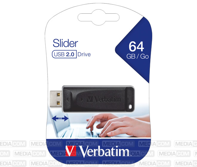 USB 2.0 Stick 64GB, Slider USB 2.0 Stick 64GB, Slider