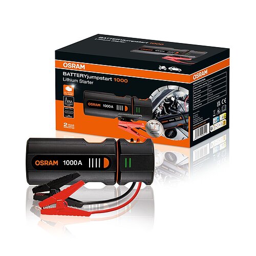 BATTERYjumpstart 1000 BATTERYjumpstart 1500 1st. OSRAM