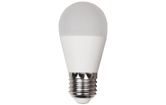 LED Tropfenlampe McShine, E27, 7W, 600lm, 160°, 3000K, warmweiß, Ø45x88mm